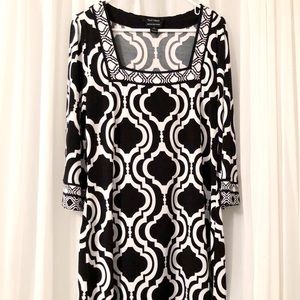 White House Black Market Patterned Dress